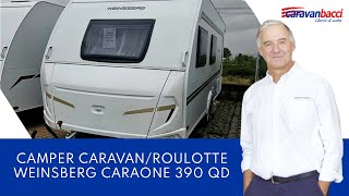 Presentazione Caravan Weinsberg Caraone 390QD  Nuova [upl. by Anined295]