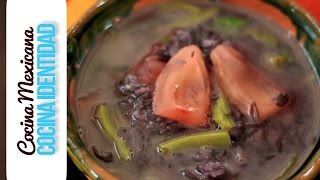 Receta de Frijoles Quebrados con Nopales Receta Mexicana Yuri de Gortari [upl. by Ssur354]