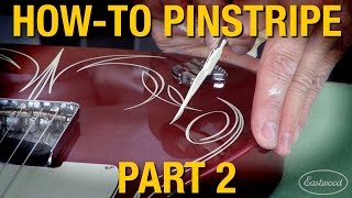 How To Pinstripe Custom Pinstripes with Rick Harris amp Kevin Tetz  Pt2 of 3  Eastwood [upl. by Tibbitts881]