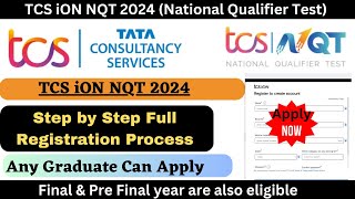 TCS NQT 2024  TCS NQT For Any Graduates  TCS NQT Full Detail In One Video [upl. by Lemor147]