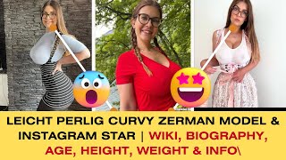 Leicht Perlig curvy zerman Model amp Instagram Star  Wiki Biography Age Height Weight amp Info\ [upl. by Esli]