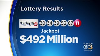 Powerball Jackpot Reaches 492 Million [upl. by Bain]