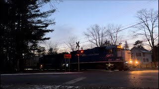 Housatonic NX13 heading north with 2142EX Chicago Rock Island leading [upl. by Herb427]