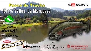 🎣 PESCA DE TRUCHAS Entre Valles  Estado de México TIPS de Pesca Truchas Arcoiris [upl. by Staal]