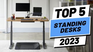 Top 5 BEST Standing Desks of 2023 [upl. by Alanson]