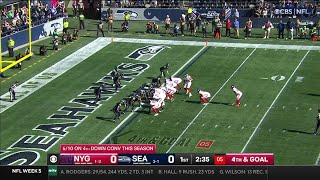 101yard TD Jenkins scoopandscore is NFLs longest play of 2024 [upl. by Latsyrd]