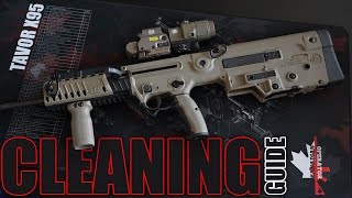 IWI Tavor X95 Cleaning Guide  556 NATO [upl. by Anitsua]