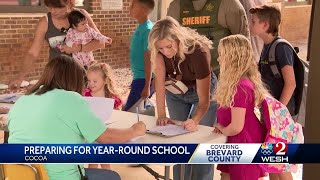 Brevard County elementary school adopts yearround calendar as part of pilot program [upl. by Ghiselin]