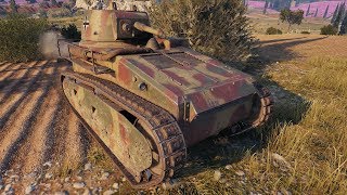 World of Tanks Leichttraktor Refreshing Tier 1 game with real humans XD [upl. by Daffodil]