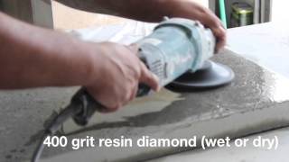 Smartkrete Concrete Polish Demonstration [upl. by Oibesue]