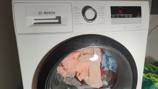 Bosch Serie 4 8kg Heat Pump Condenser Tumble Dryer Overview and Demo [upl. by Normie27]