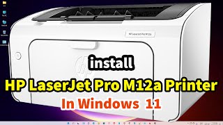 How to install HP Laser Jet Pro 1132 MFP Driver  HP 1132MFP [upl. by Rillings]