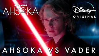 Darth Vader vs Ahsoka  Star Wars Ahsoka Episode 5  Disney [upl. by Akiemahs]