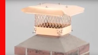 How to Install a Chimney Cap [upl. by Ycats]