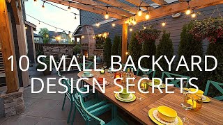 Small Landscape Design Ideas 10 Secrets [upl. by Ayotaj893]