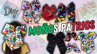 🇲🇽¿Cómo hacer moños patrios 🔔 [upl. by Rtoip84]