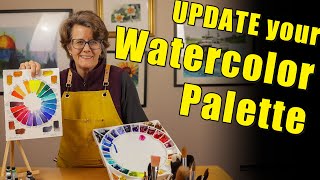 How to Change the Colors on Your Watercolor Palette  My Updated Colors [upl. by Ferriter]