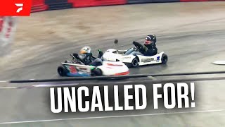 ABSURD Kart Finish Last Lap Takeout  Battle at the Barn XVI [upl. by Campy77]