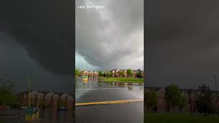 Tornado forming in Michigan caught on camera [upl. by Imac58]