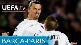 Barcelona v Paris SaintGermain UEFA Champions League highlights [upl. by Bum154]