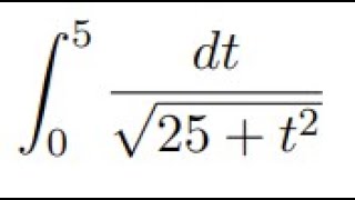 Calc II Trig Sub definite integral example [upl. by Aissak]