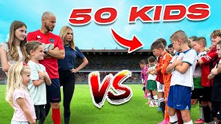 WINGROVE’S VS 50 KIDS EPIC FOOTBALL MATCH [upl. by Eneliak20]