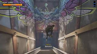 THPS 12 Mall Stairway Down Hard Get There EASY WAY [upl. by Anawak523]