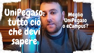 UniPegaso  la mia esperienza pegaso linguistica università ecampus esami [upl. by Anirtac]