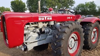 Dutra D4KB tractor sounds 2018 Hungarian tractor [upl. by Ynogoham4]