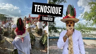 El Carnaval más raro de MÉXICO es en TENOSIQUE🐯🎋 [upl. by Nob728]