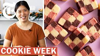 Neapolitan Checkerboard Cookies  Sue Li  NYT Cooking [upl. by Ennylyak948]