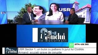 USR un butoi cu pulbere în jurul lui Clotilde Armand Dan Milea fost USR face acuzații grave [upl. by Iives]