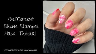 GelMoment Silicone Stamper Hack Tutorial [upl. by Stedt]