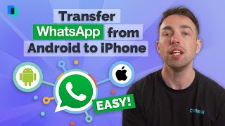 NEW How to Transfer WhatsApp Chat from Android to iPhone Official Free 2022 [upl. by Onilegna]