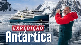 COMO É E QUANTO CUSTA UM CRUZEIRO DE LUXO PARA A ANTÁRTICA INCRÍVEL EXPEDIÇÃO AO CONTINENTE BRANCO [upl. by Sikras]