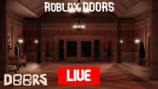 Roblox DOORS LIVE roblox doors robloxdoors live livestream backrooms [upl. by Wolpert]