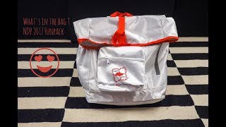 NDP 2017 Funpack Whats inside the bag [upl. by Yleen527]