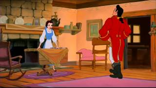 Beauty and The Beast  Gaston Proposes To Belle Finnish HD 1080p [upl. by Ttehc]