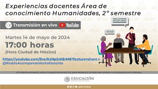 Experiencias docentes en el Área de Humanidades [upl. by Edmee]