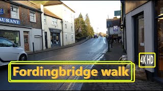 Fordingbridge New Forest town walk  Super [upl. by Lula882]