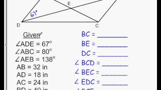 Parallelogram Properties 32 [upl. by Squires594]