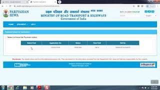 How to Verify Pending payment Status for Driving Licence  DL Pending Payment status solution [upl. by Susan]