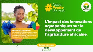 Aquaponie  Limpact des innovations aquaponiques sur lagiculture africaine [upl. by Zuckerman]