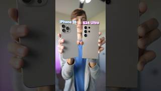 ULTIMATE comparison🤔 iPhone 16 Pro Max vs Galaxy S24 Ultra [upl. by Palma]