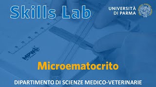 Microematocrito  Skills Lab UNIPR [upl. by Adyan]