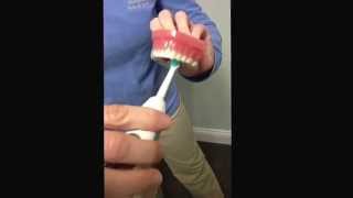 How to properly use a Sonicare Toothbrush [upl. by Airuam]