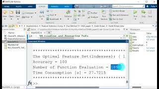 Feature selection using setbased genetic algorithm in Matlab part2 [upl. by Ewart]