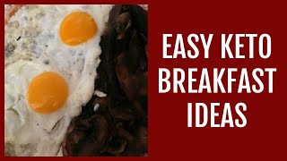 Keto Diet Breakfast Ideas For Beginners  Easy Low Carb Breakfast Recipes [upl. by Enoek]