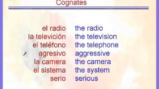 Cognates vs False Cognates [upl. by Ingelbert]