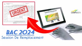 Explications📢Calendrier de la session de remplacementBac2024orientation Nouveau bachelier 19Sep [upl. by Adehsor647]